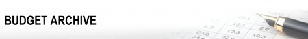 Budget Archive Banner